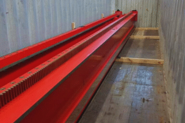 Sztauowanie Suwnic dla Norwegii – Transport Morski z KADOR